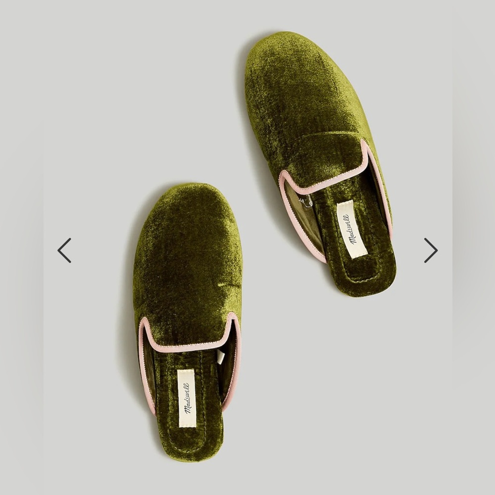 Madewell Velvet Slippers